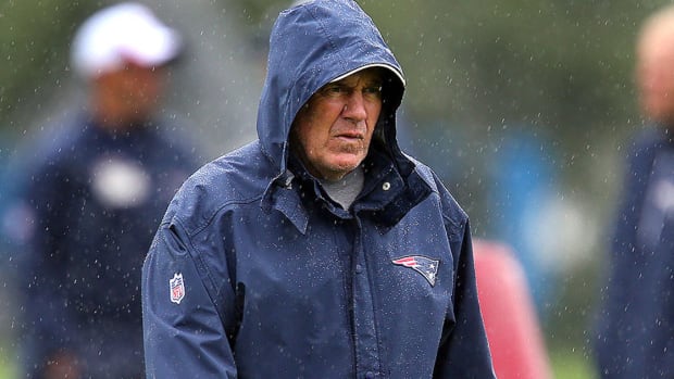 belichick-rain